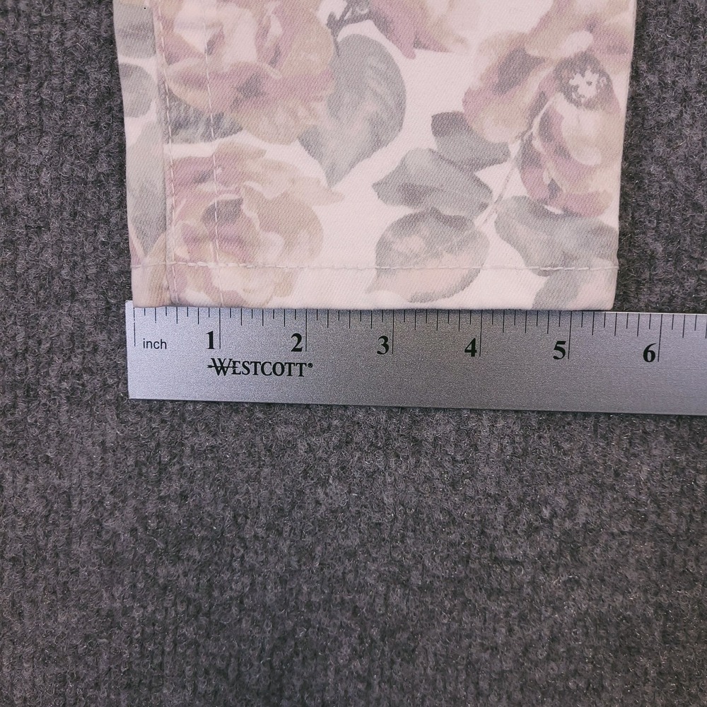 NWT Seven7 Jeans Women Sz 8 (30x30) Tummyless High Rise Skinny Floral‎ MSRP 69 - Picture 13 of 16